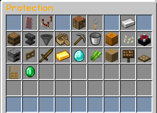 Java chest menu for island protection settings